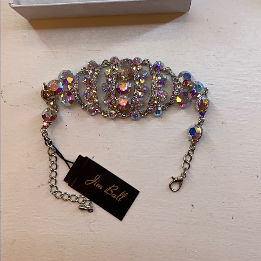 Jim Ball jeweled bracelet